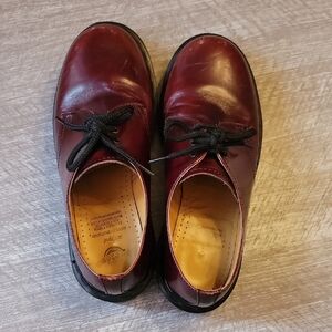 Men's/Unisex Burgundy Doc Martens